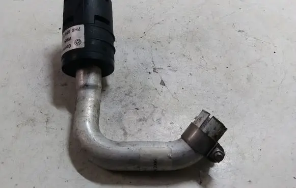 Volkswagen Touareg I Webasto auxiliary heater silencer 7H0819617 7L0815857C