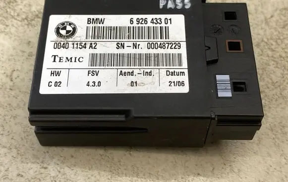 BMW 3 E90 E91 Seat control module 6926433 00401154A2 000487229