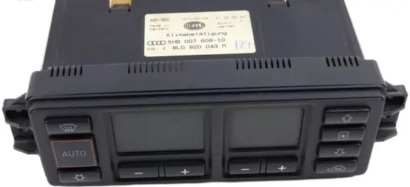 Audi A3 S3 8L Climate control unit 8L0820043M 5HB00760810