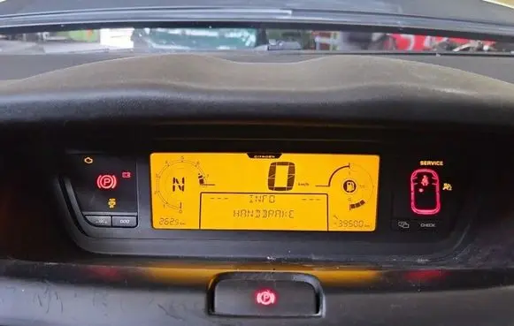Citroen C4 Grand Picasso Speedometer (instrument cluster) P9663755780 IMPRK1603627
