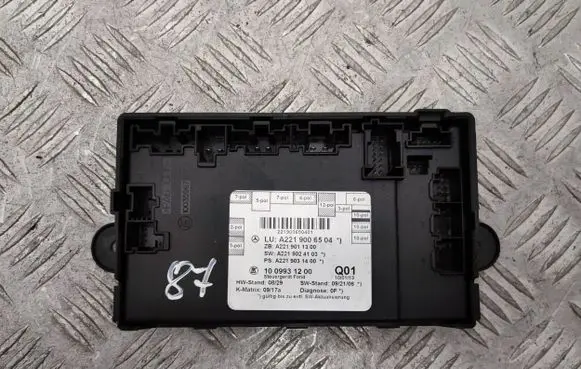 Mercedes-Benz S W221 Door control unit/module A2219006504