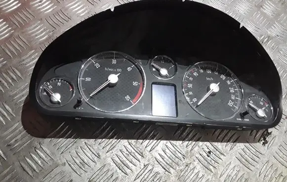Peugeot 407 Speedometer (instrument cluster) 9654815080