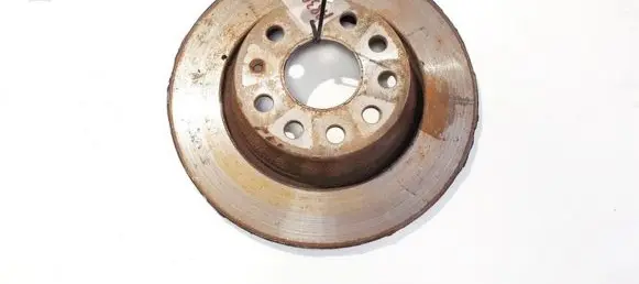 Volkswagen PASSAT B6 Rear brake disc neventiliuojamas
