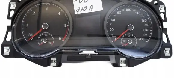 Volkswagen Golf VII Speedometer (instrument cluster) 5G0920870A