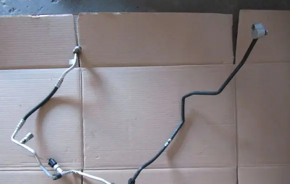Audi Q3 8U Air conditioning (A/C) pipe/hose 8U0816741F