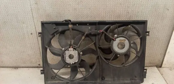 Volkswagen Touran I Electric radiator cooling fan 1K0121207T