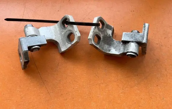 Fiat Panda III Rear door hinge set 