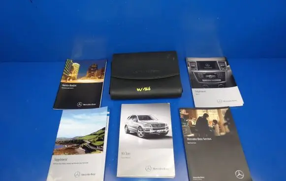Mercedes-Benz ML AMG W166 User manual
