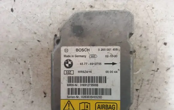 BMW X5 E53 Airbag control unit/module 0285001458 31691275500B