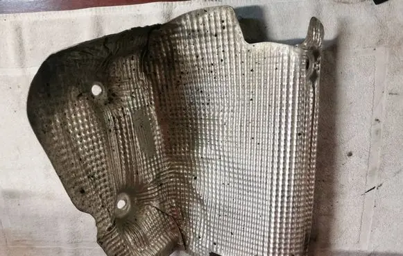 Porsche 911 991 Heat shield in engine bay 99150547800