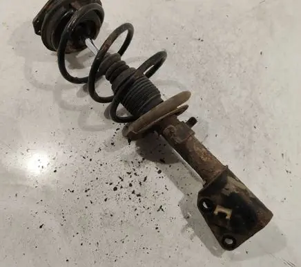 Renault Laguna II Front shock absorber with coil spring