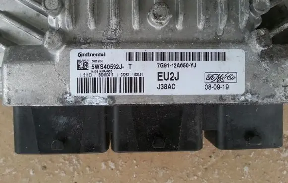 Ford Mondeo MK IV Engine control unit/module ECU 7G91-12A650-YJ
