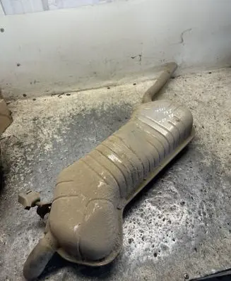 Audi A6 S6 C5 4B Rear muffler/silencer tail pipe 