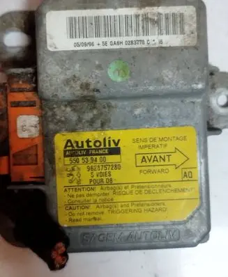 Peugeot 406 Airbag control unit/module 9628757280 550539400