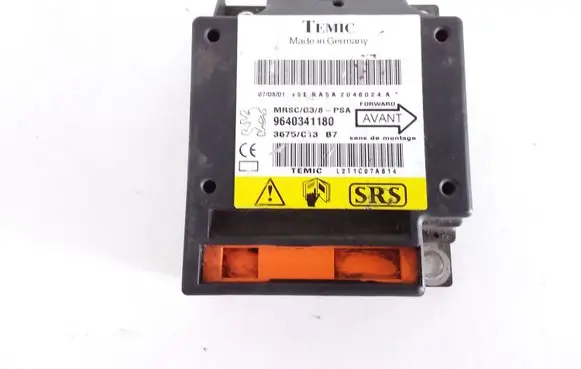 Peugeot 607 Airbag control unit/module 9640341180