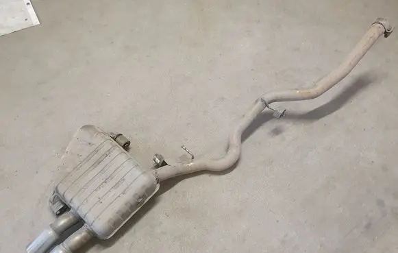 Jaguar F-Pace Muffler/silencer hk835e292pd