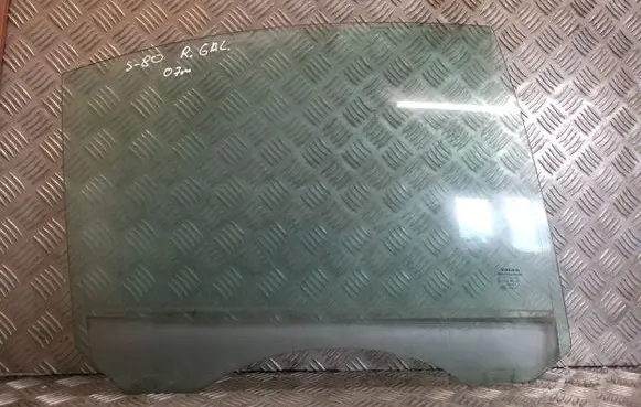 Volvo S80 Front door window glass four-door 43R001105
