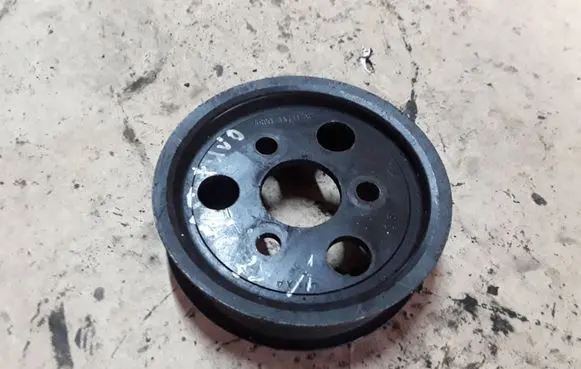 Jaguar XF Power steering pump pulley 4R8Q3A733AB