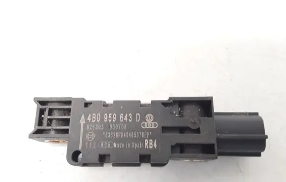 Audi A3 S3 A3 Sportback 8P Airbag deployment crash/impact sensor 4B0959643D 4B0959643