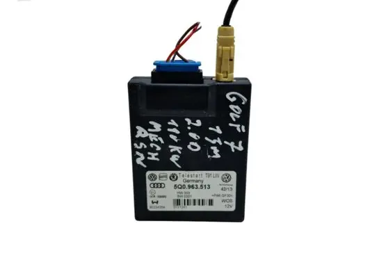 Volkswagen Golf VII Auxiliary heating control unit/module 5Q0963513