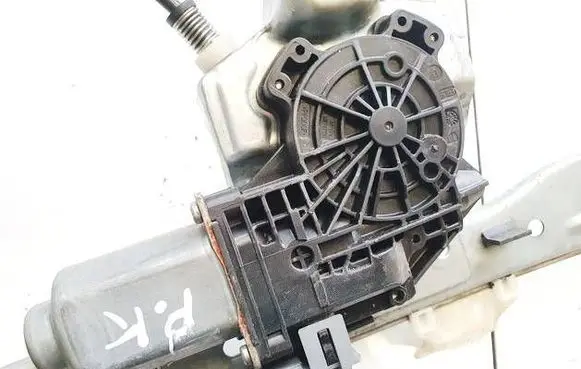 Front door window regulator motor