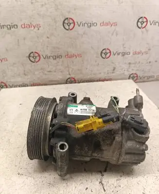 Peugeot 207 Air conditioning (A/C) compressor (pump) 9659875780 05832211861 R134A