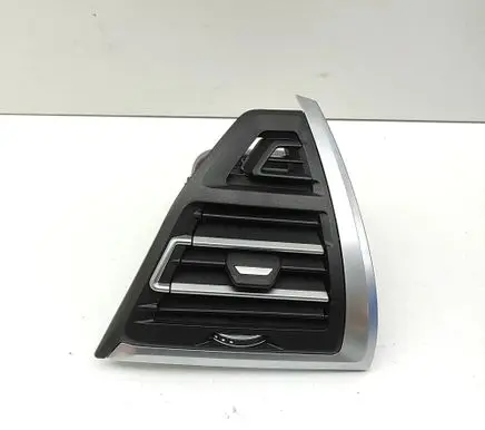 Dashboard air vent grill cover trim