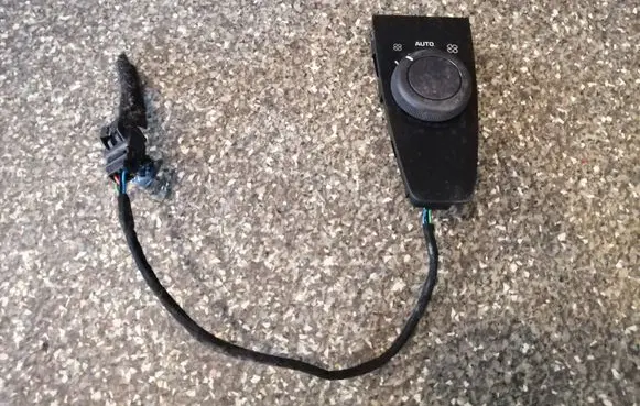Citroen C4 Grand Picasso Interior fan control switch 9659796877