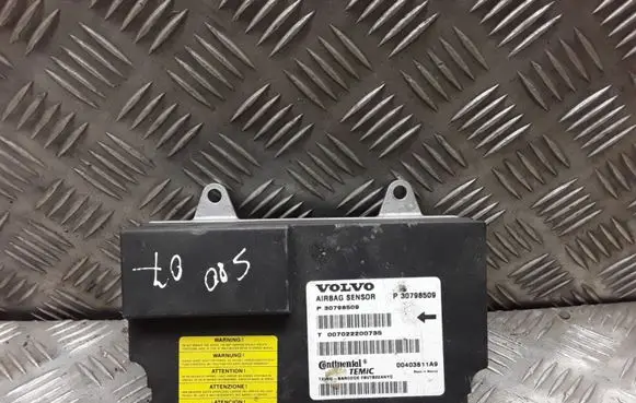 Volvo S80 Airbag control unit/module 30798509 00403611A9 007022200735