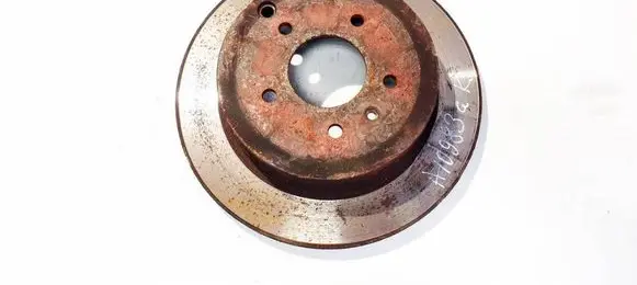 Chevrolet Captiva Rear brake disc ventiliuojamas