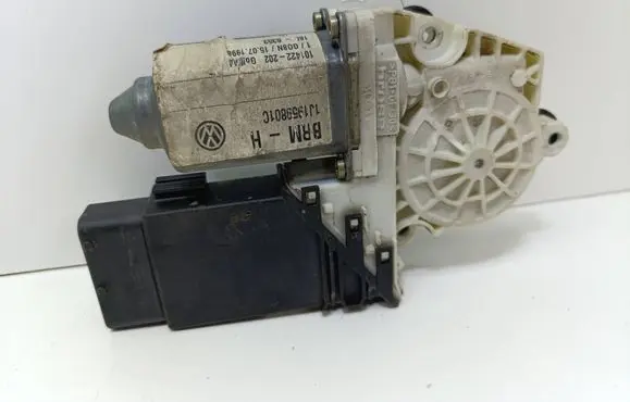 Volkswagen Golf IV Front door window regulator motor 1J1959801C