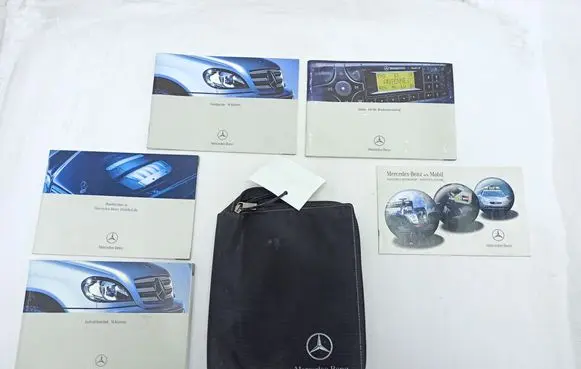 Mercedes-Benz ML W163 Owners service history hand book 