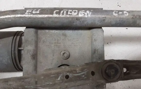 Citroen C5 Front wiper linkage and motor 3397020506 9632671180 0390241700