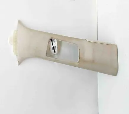 Mercedes-Benz GLS X166 (B) pillar trim (top) A1666904601 A1666904401