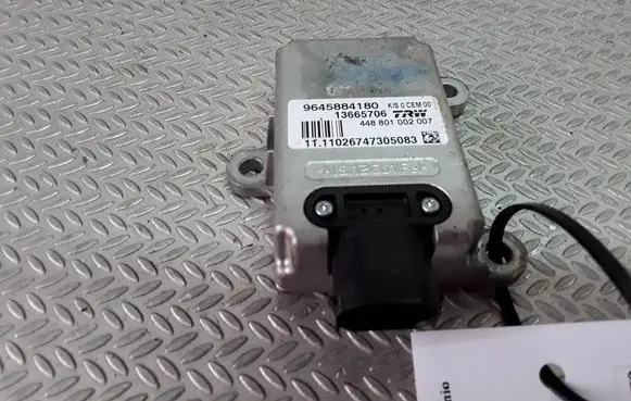 Peugeot 407 ESP acceleration yaw rate sensor 9645884180 13665706 448801002007