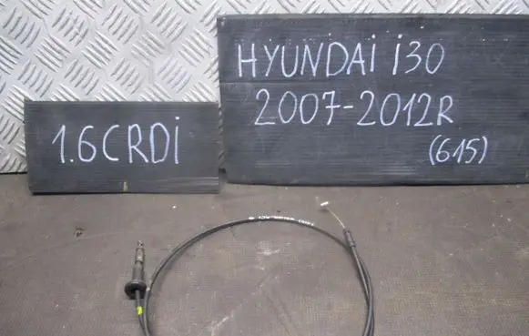Hyundai i30 Engine bonnet/hood lock release cable 2R000