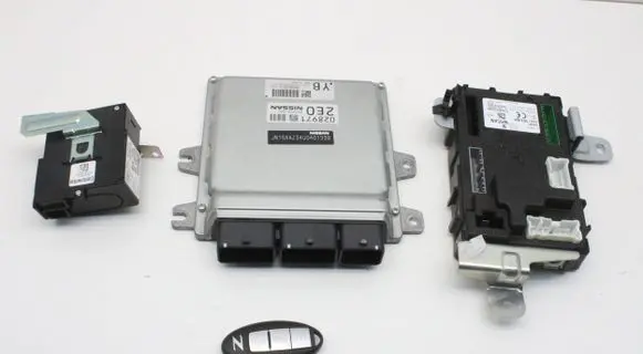 Nissan 370Z Engine ECU kit and lock set MEC209840 285F51EB0A