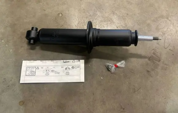 Audi 100 200 5000 C3 Rear shock absorber with coil spring 441084