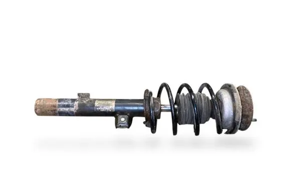 Front shock absorber with coil spring