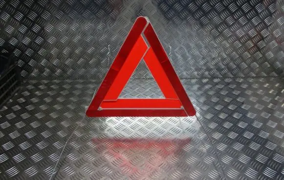 Seat Leon (1P) Emergency warning sign 