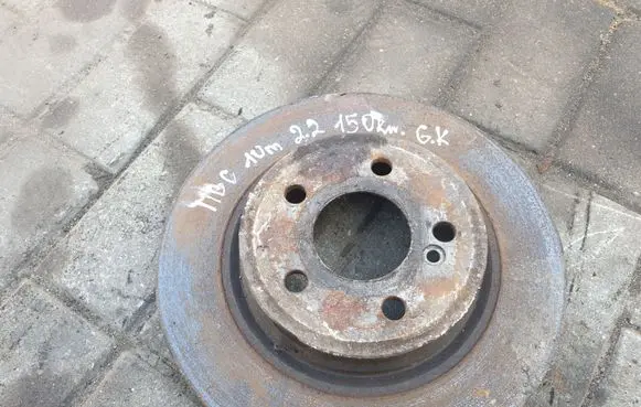 Mercedes-Benz C W204 Rear brake disc