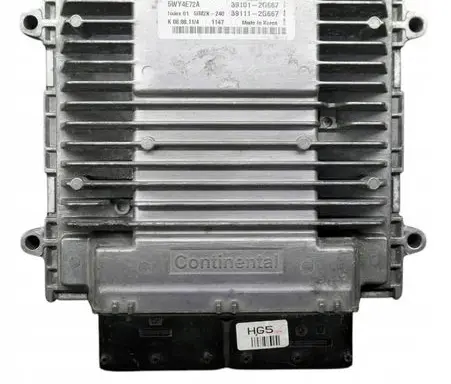Hyundai Sonata Engine control unit/module 5WY4E72A391012G667