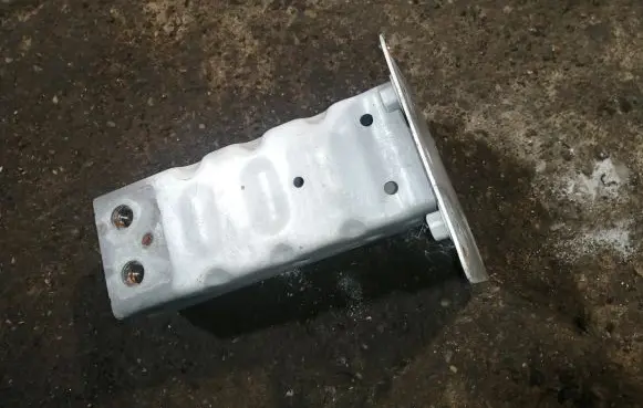 Front bumper shock/impact absorber