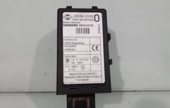 Nissan X-Trail T30 Alarm control unit/module 285963Y50