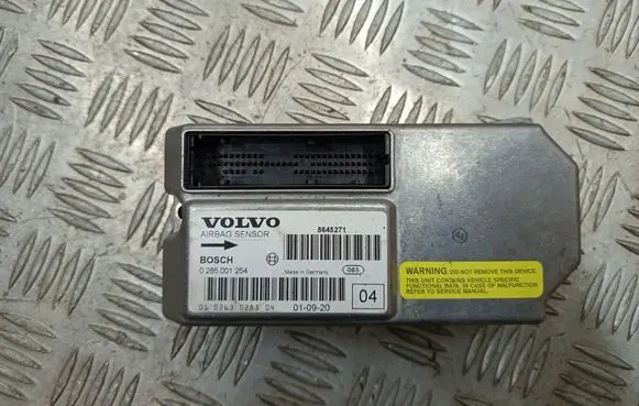 Volvo S80 Airbag control unit/module 8645271 0285001254 0263028500