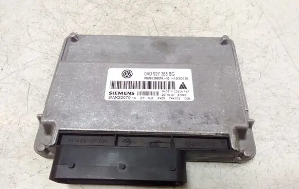 Volkswagen Touareg I Gearbox control unit/module 0AD927755BG 5WK22070