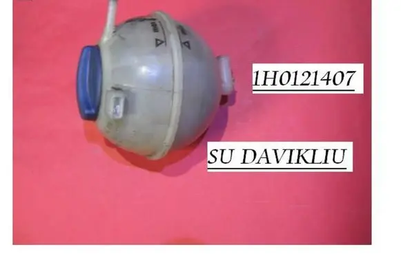 Volkswagen Caddy Coolant expansion tank/reservoir 1H0121407
