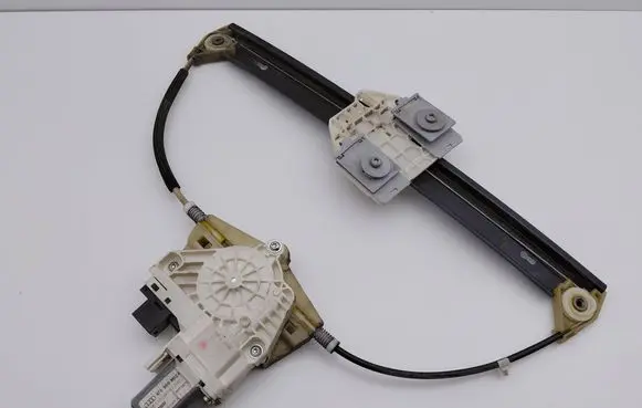 Audi A6 S6 C6 4F Rear door window regulator with motor 4F0959802A