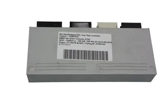 BMW 3 GT F34 Tailgate/trunk control unit/module 61357381251 7381251 61357368333