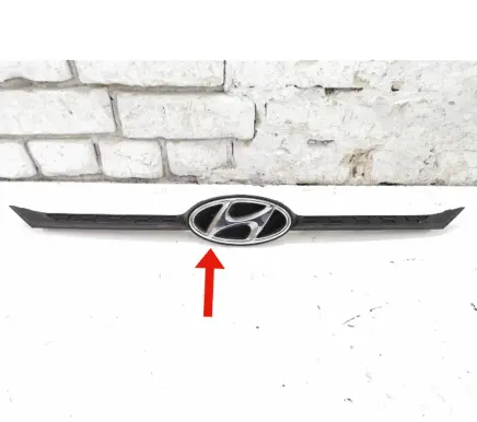 Hyundai i20 (BC3 BI3) Front bumper upper radiator grill 86351C8700